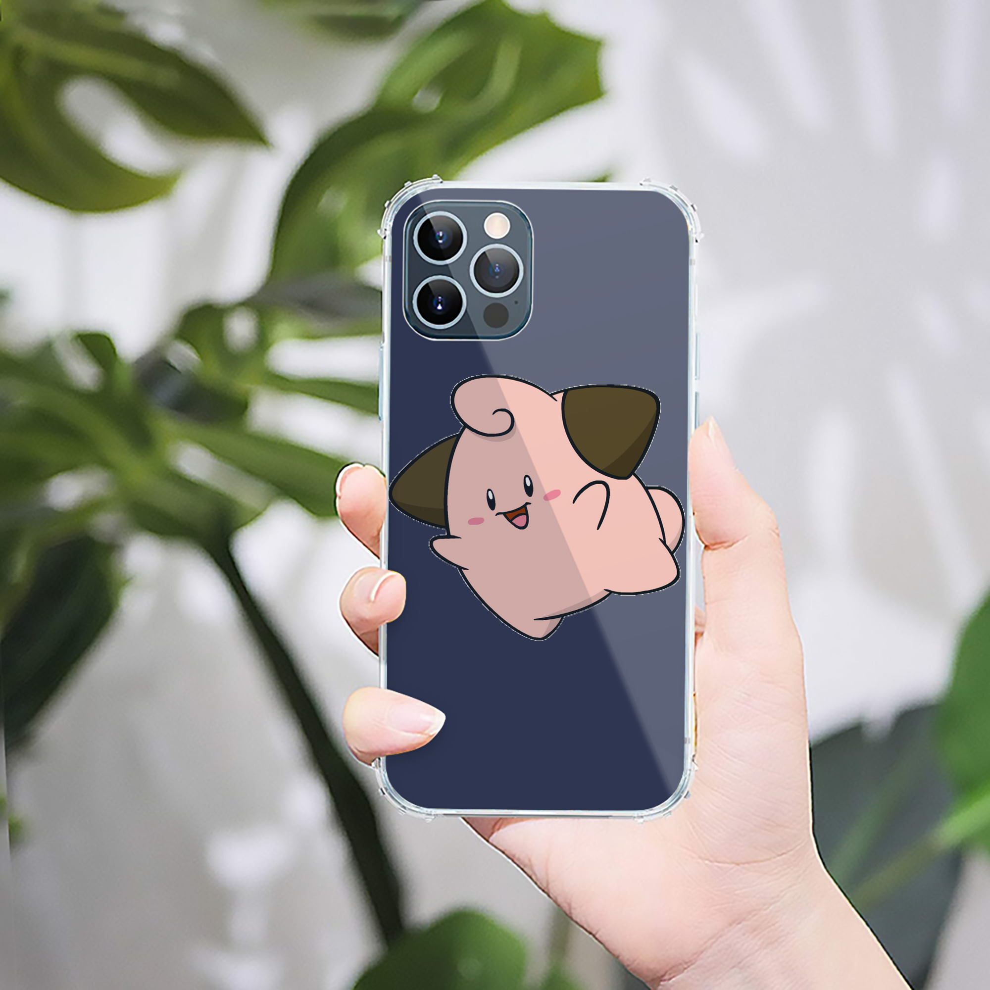 （画像用） ポケットモンスター Pokémon 【iPhone 12シリーズ対応】透明スマホケース（クリアソフトケース）